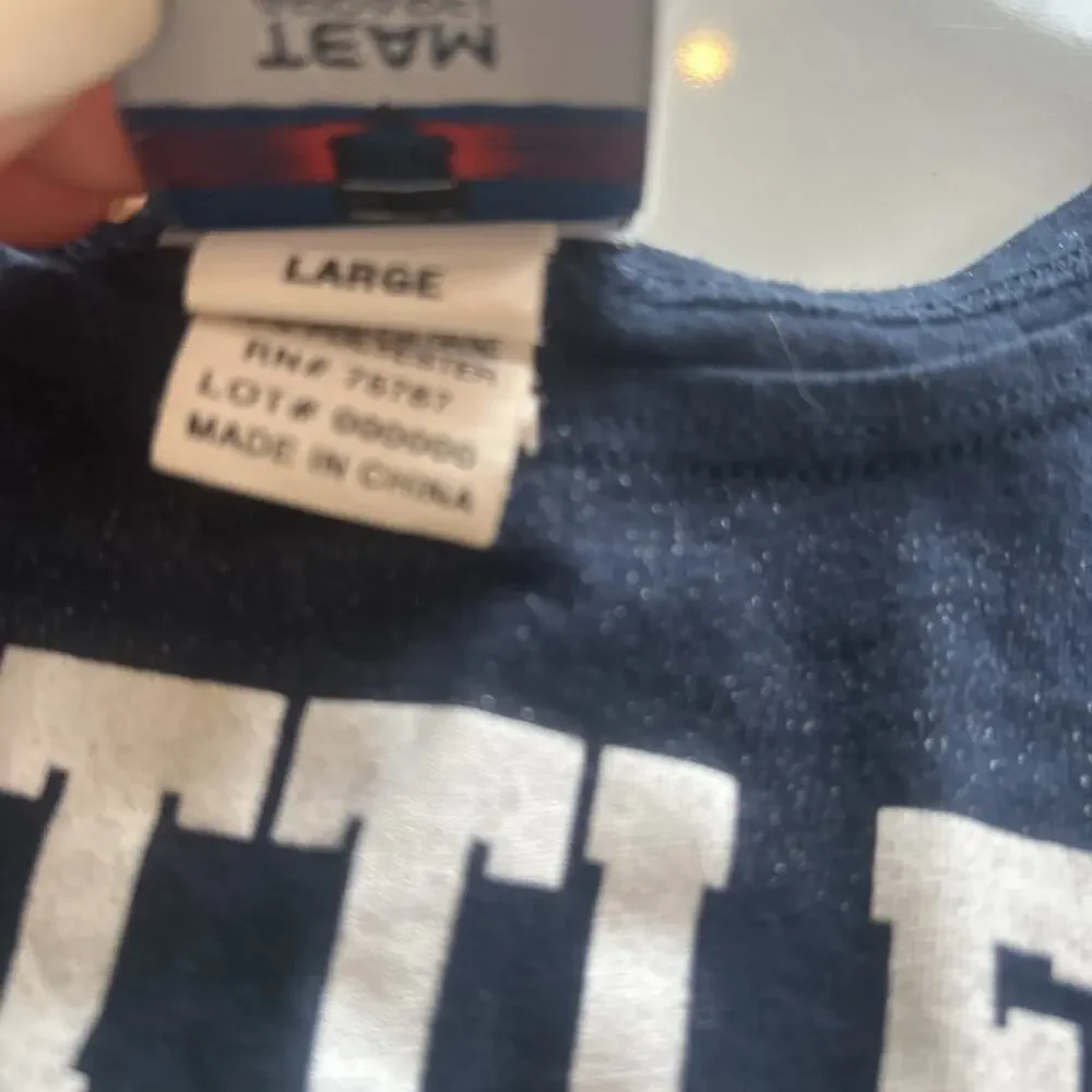 Seattle Seahawks Navy Silver Tank Top Sleepwear NFL Team Apparel Womens Large - Picture 4 of 7